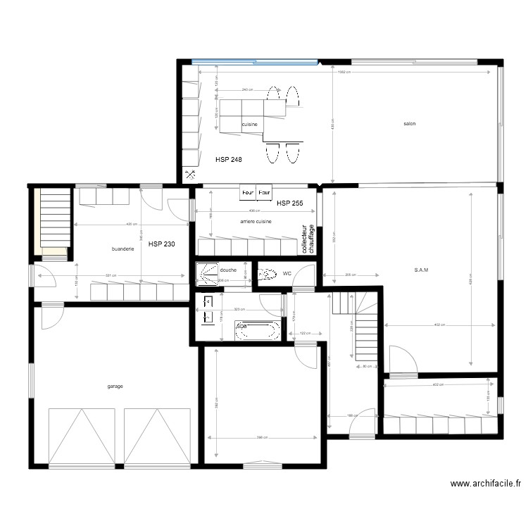 mesures. Plan de 0 pièce et 0 m2