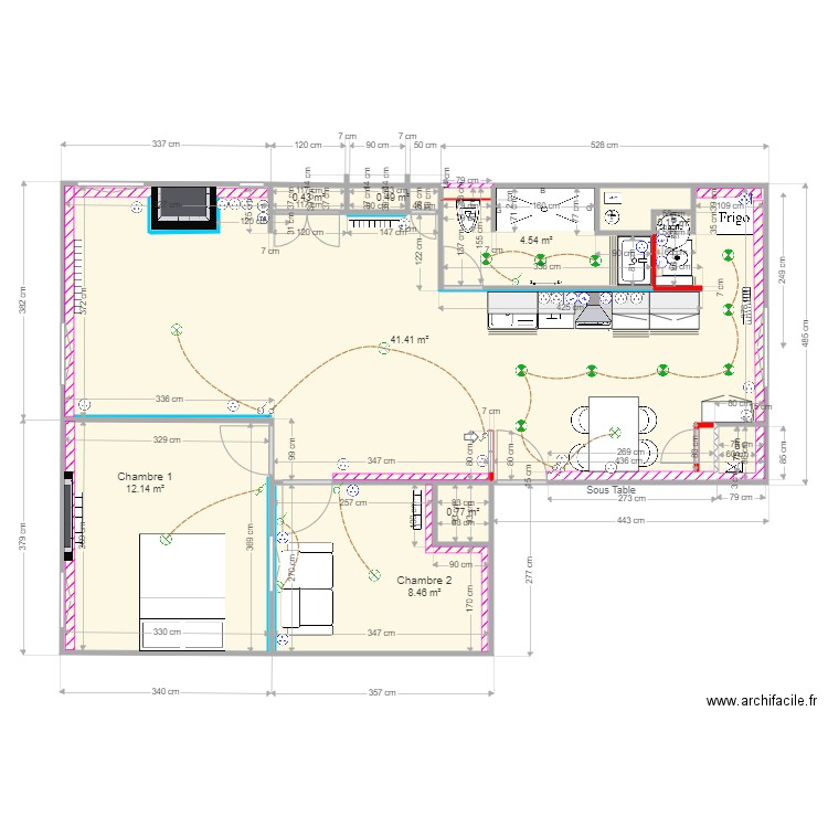 Delrieu Devis V3. Plan de 0 pièce et 0 m2