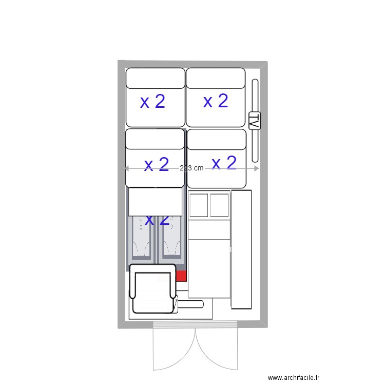 DEMENAGEMENT. Plan de 0 pièce et 0 m2