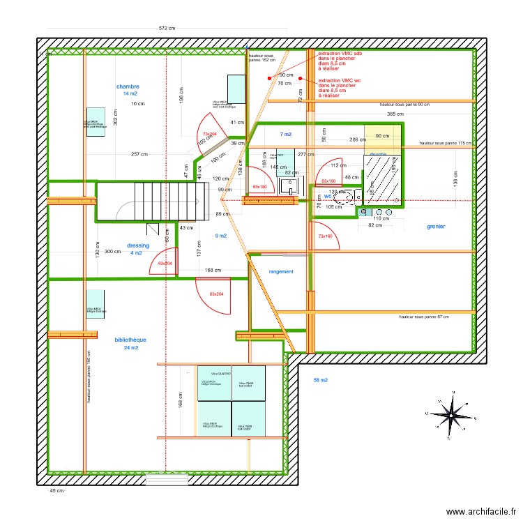 2023 04 projet 6. Plan de 0 pièce et 0 m2