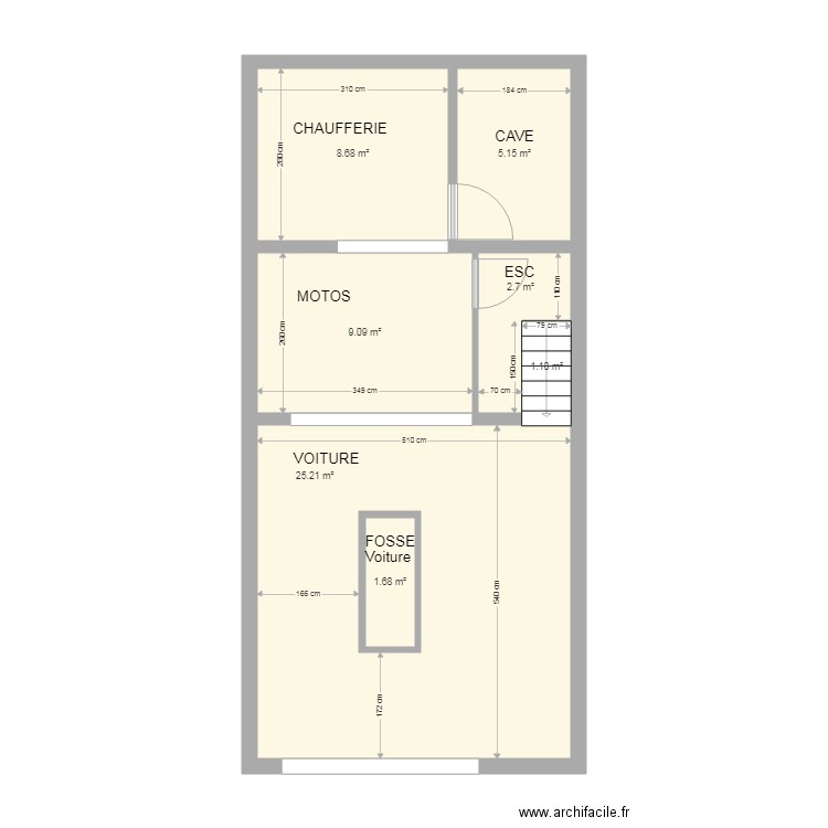 Giron SS SOL ATELIER. Plan de 0 pièce et 0 m2