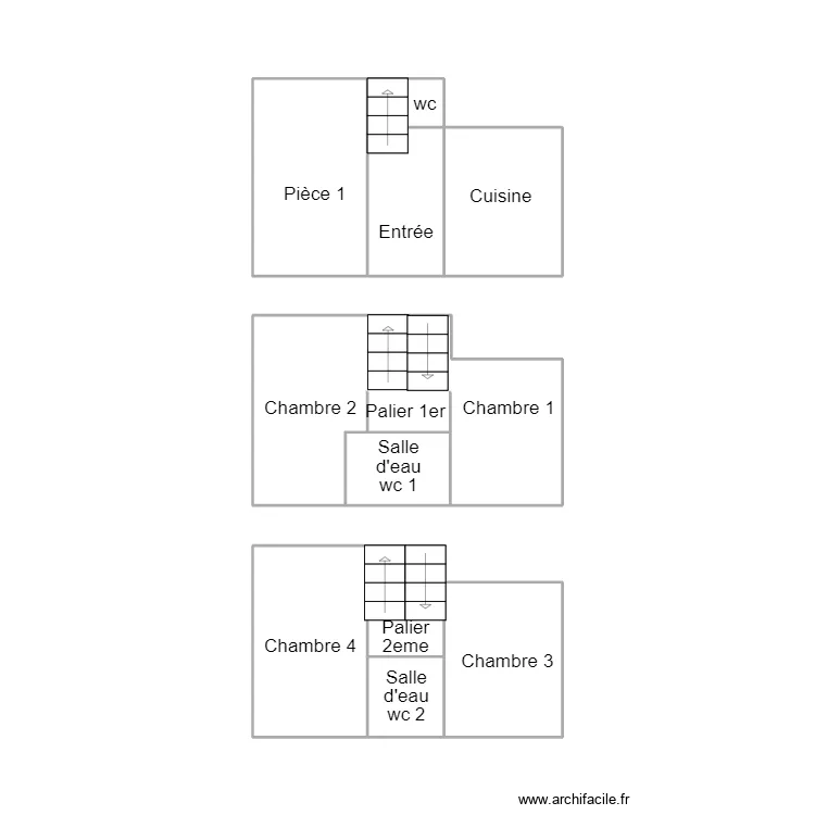 DOUARNENEZ YVON. Plan de 