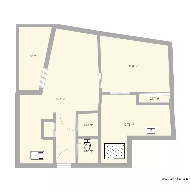 appart 2. Plan de appart 2. Plan de