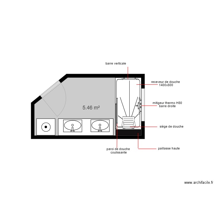 LRHOUAT. Plan de 0 pièce et 0 m2