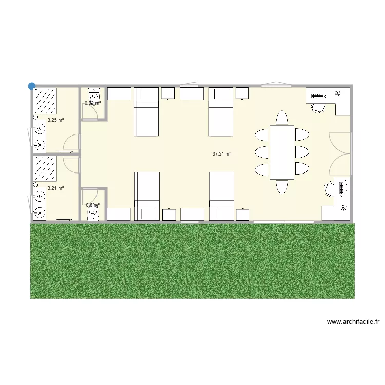 chalet 6 personnes. Plan de chalet 6 personnes. Plan de