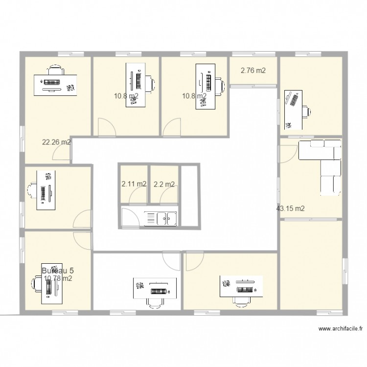 vincent F6. Plan de 0 pièce et 0 m2