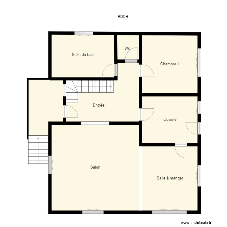 Croquis HORN Rch. Plan de 0 pièce et 0 m2