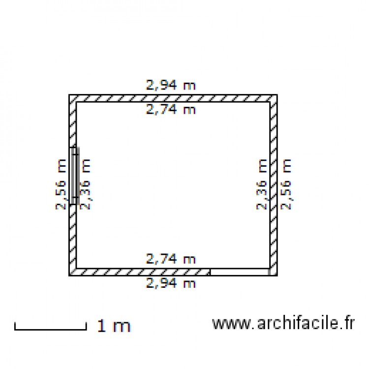 Salle de Bain. Plan de 0 pièce et 0 m2