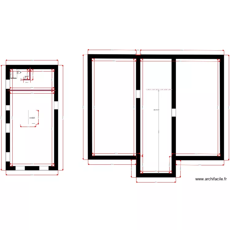 ETAGE CHATEAU GUEYDON. Plan de ETAGE CHATEAU GUEYDON. Plan de