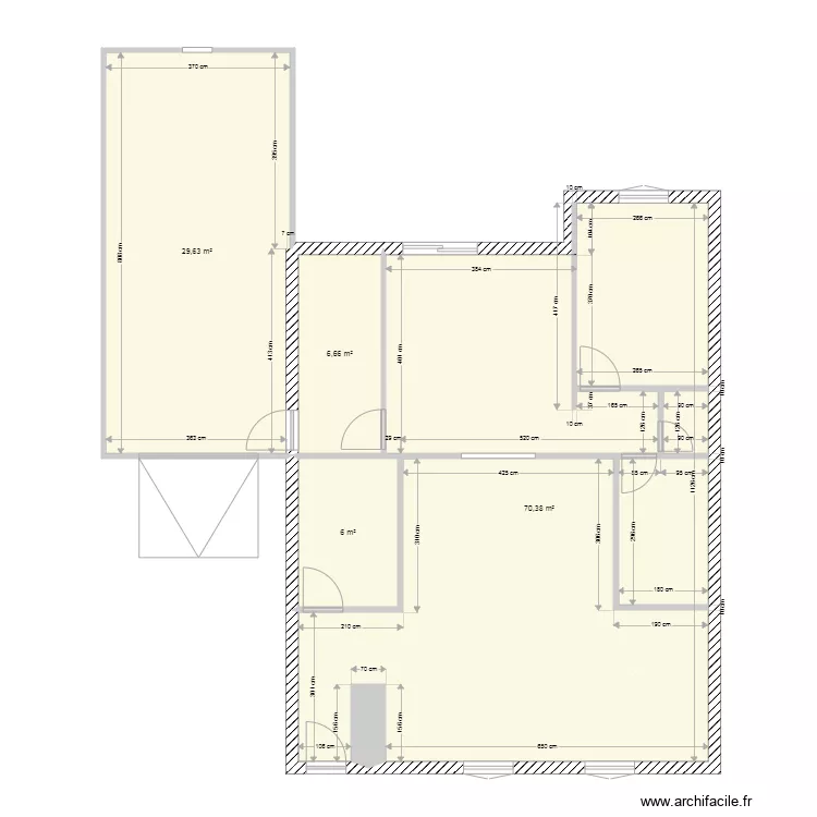 Maison Vaugouin. Plan de 