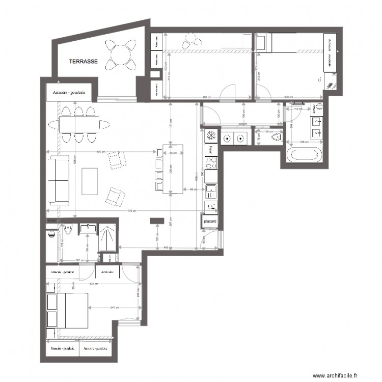 SEGALA projet 2. Plan de 0 pièce et 0 m2