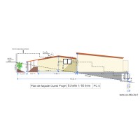 Plan de façade Ouest Vétyver