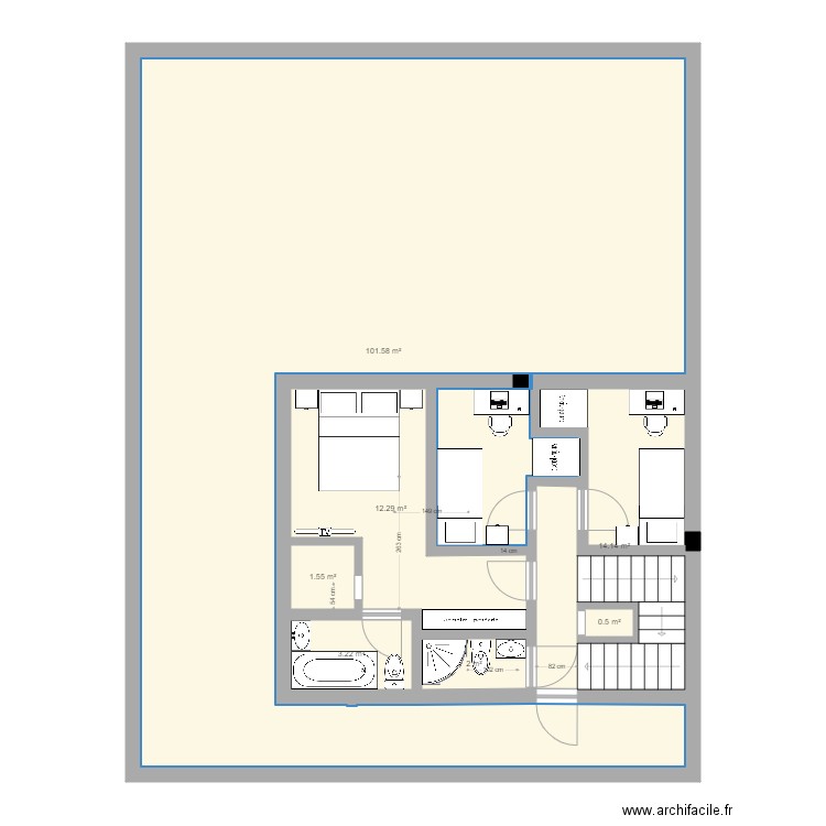 Etage 20191013 7. Plan de 0 pièce et 0 m2