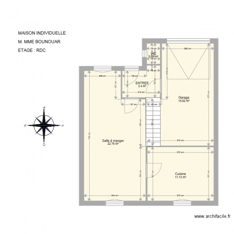 BOUNOUAR. Plan de 0 pièce et 0 m2