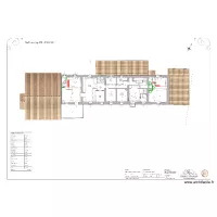 R+1 Projet chambre d\'hotes Mas La Sapinette