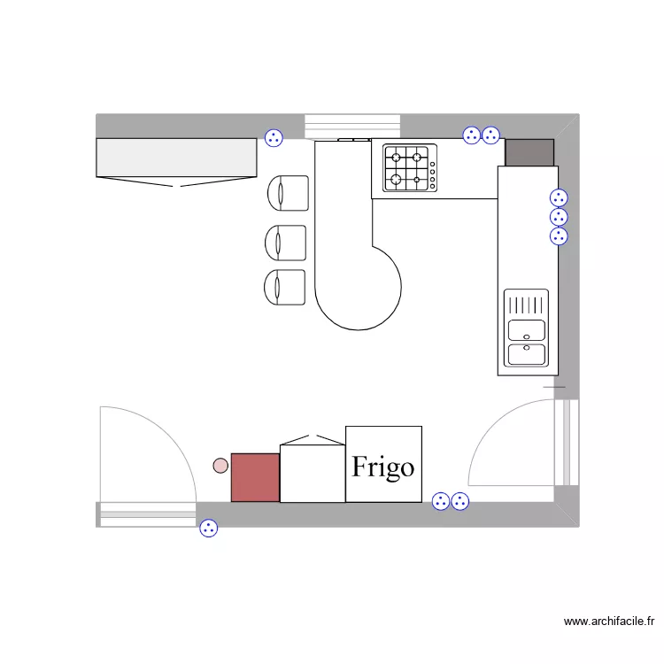 Cuisine Moos 1. Plan de 