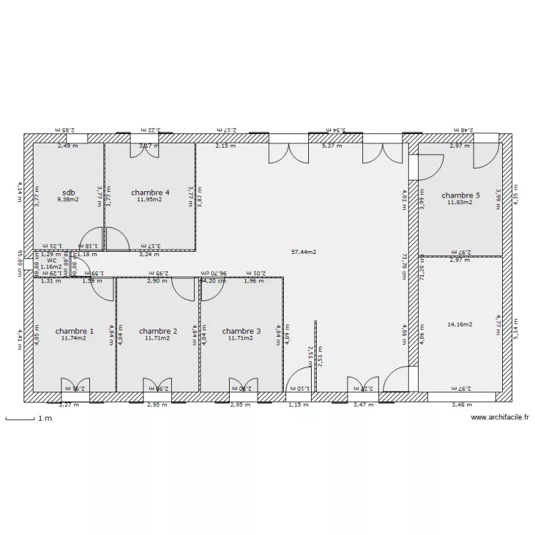 electricit&eacute;. Plan de 