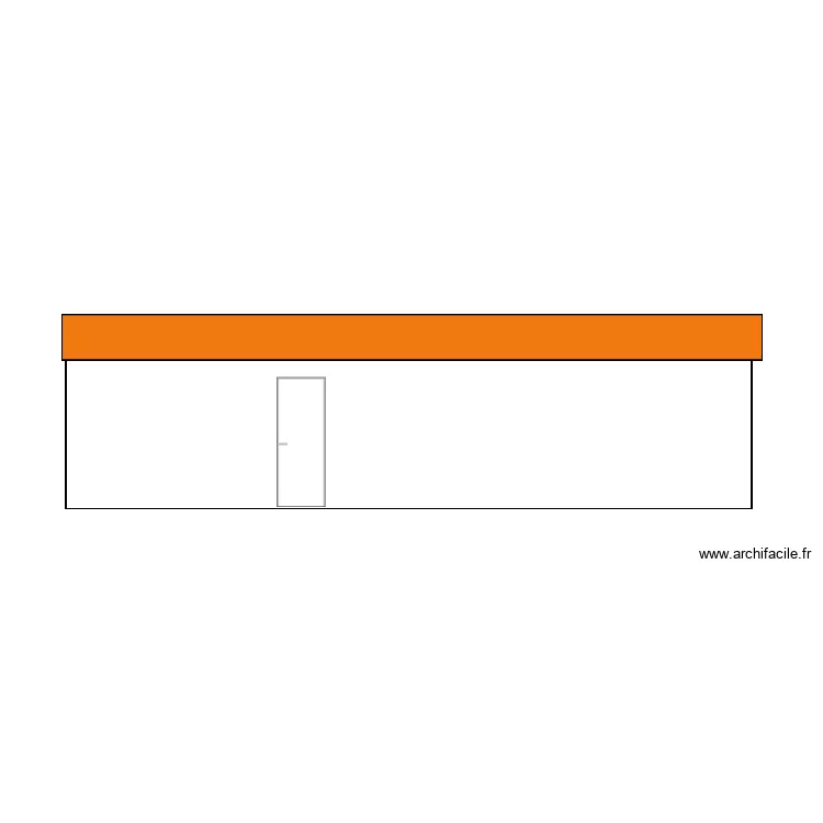 fred facade ouest. Plan de fred facade ouest. Plan de