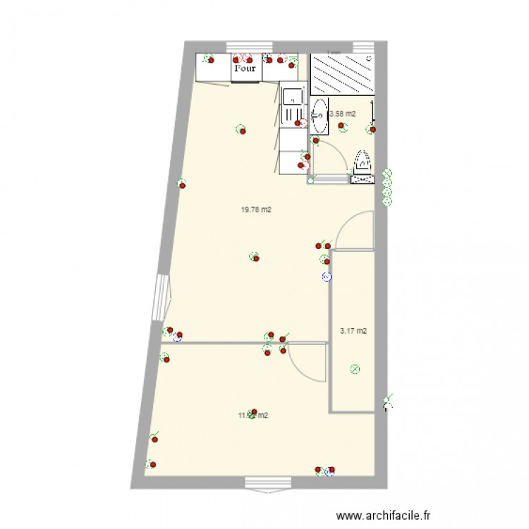 plan cambo 2. Plan de 0 pièce et 0 m2