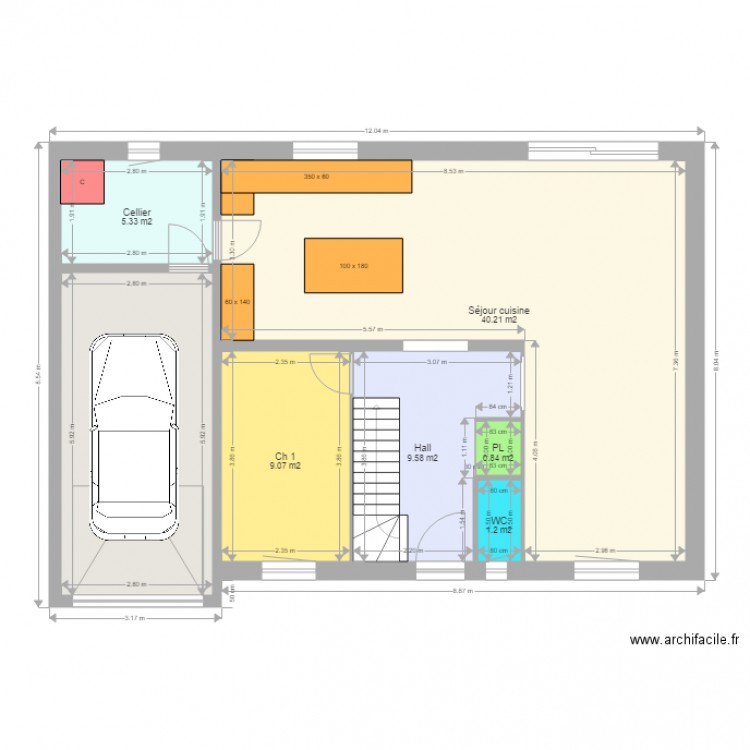 ALEXANDRE. Plan de 0 pièce et 0 m2