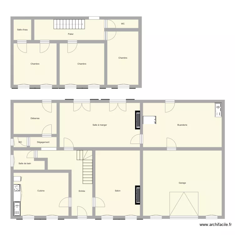 AGENCE MEYNARD PLASSAC. Plan de 