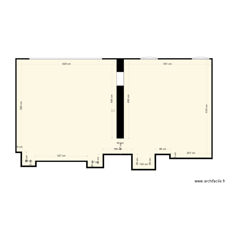 CANNES PARC CONTINENTAL PLAN NUE . Plan de 0 pièce et 0 m2