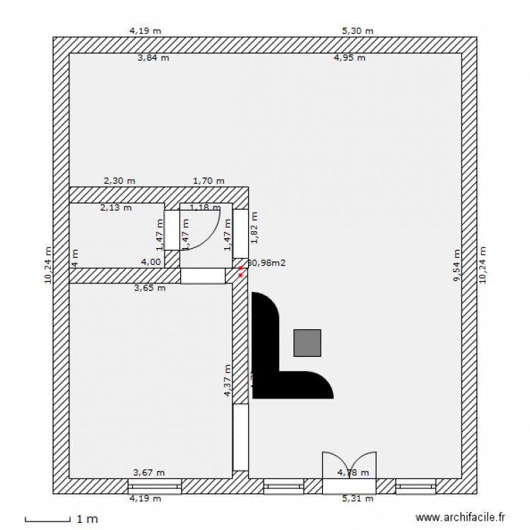 Plan I. Plan de 0 pièce et 0 m2