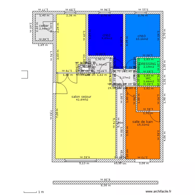 rez de chaussé 1. Plan de rez de chaussé 1. Plan de