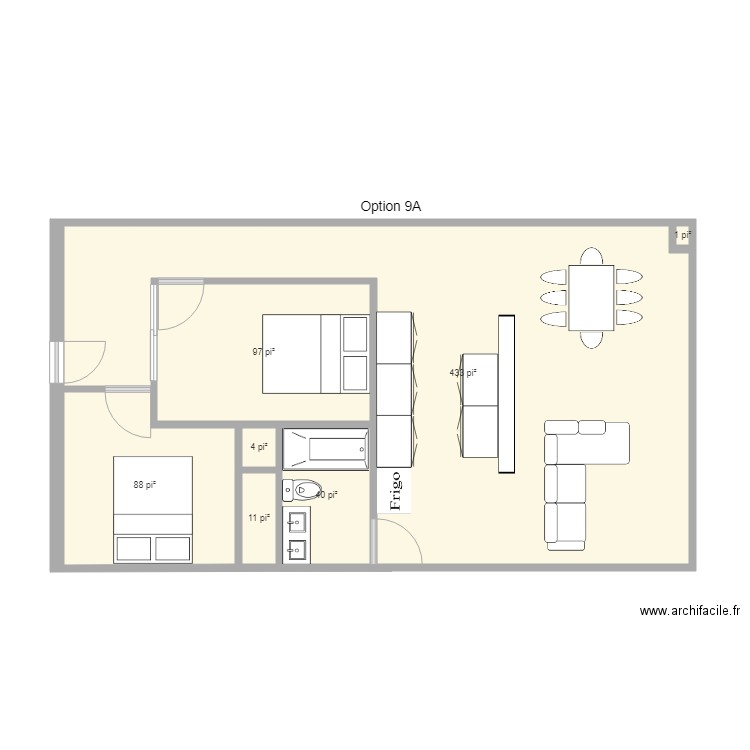 5093 Chambord Option 9. Plan de 0 pièce et 0 m2