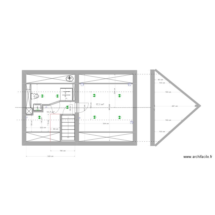 Salle d'eau 13 juin 2022. Plan de 0 pièce et 0 m2