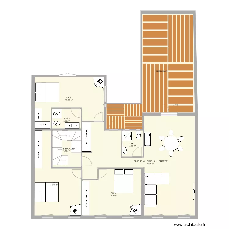 LIBERTE 1ER ETAGE PROJET 5. Plan de 