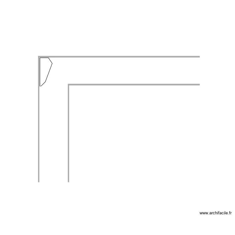 Couloir Hebert. Plan de 