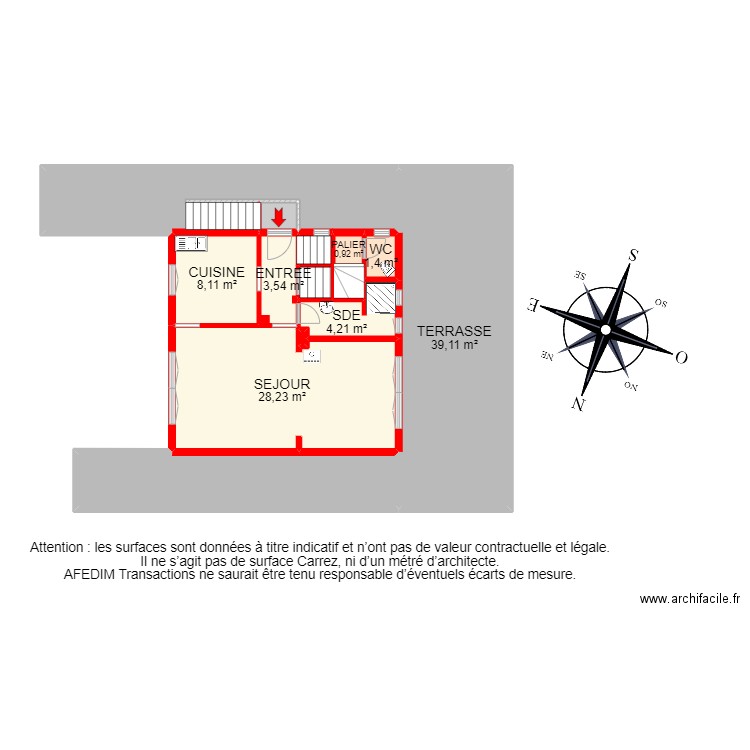 BI 12058 - Maison. Plan de 42 pièces et 292 m2