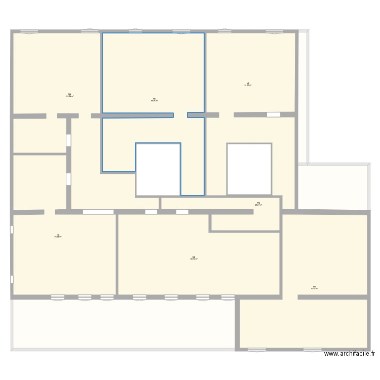 CHAMIER PROJET. Plan de 0 pièce et 0 m2
