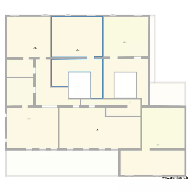 CHAMIER PROJET. Plan de 