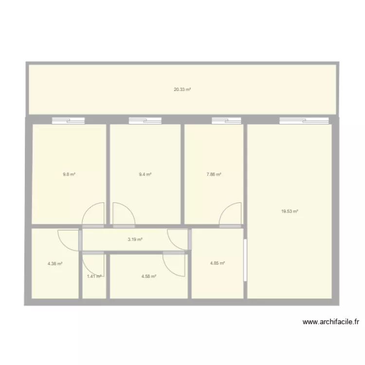 Res du Golf. Plan de 