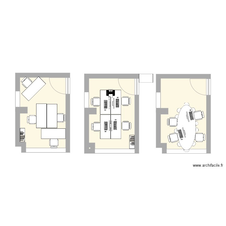 Bureau. Plan de 0 pièce et 0 m2