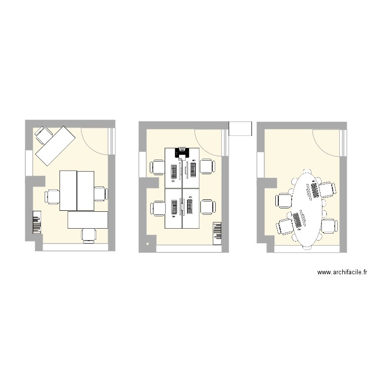 Bureau. Plan de 0 pièce et 0 m2