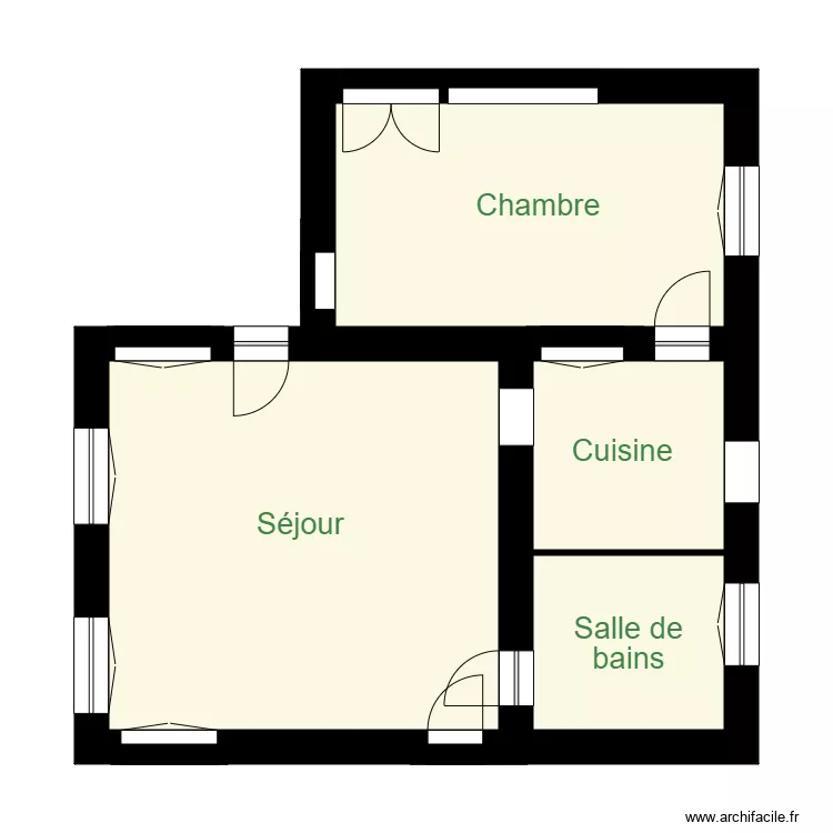 MZLGRAS 1 COUR . Plan de 