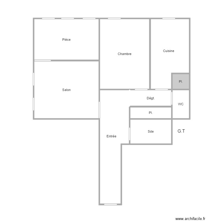 jouffroy. Plan de 0 pièce et 0 m2