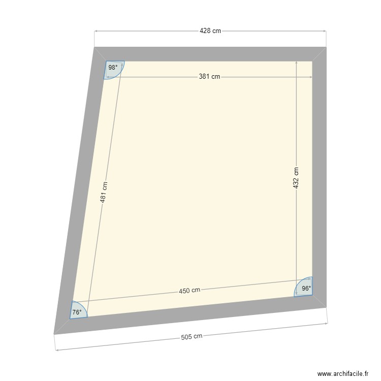 Chambre Greg. Plan de 0 pièce et 0 m2