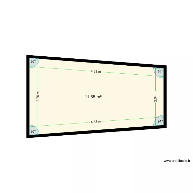 residence collard. Plan de 