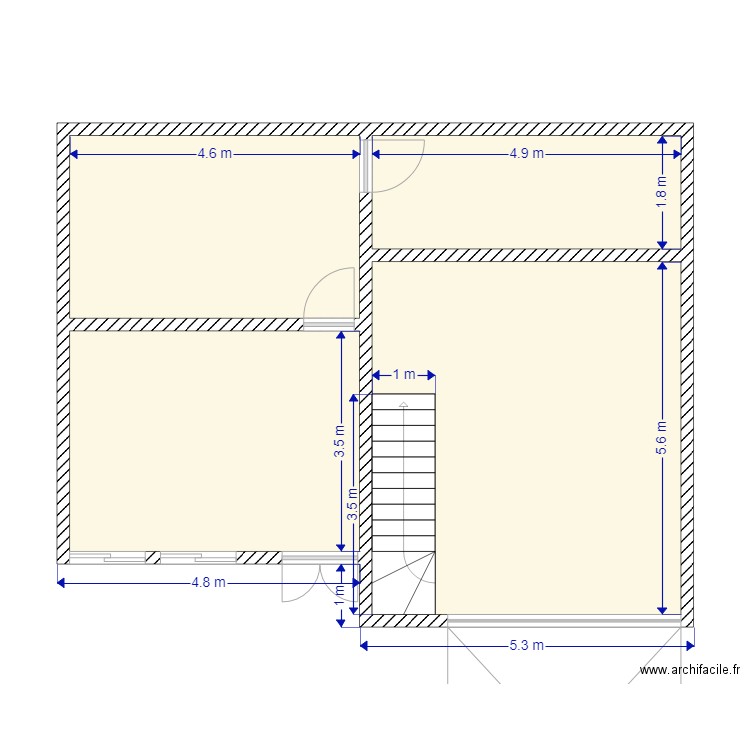 rdc. Plan de 0 pièce et 0 m2