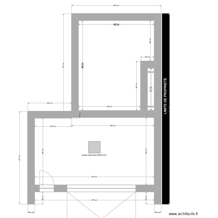 SALERNO FONDATION 1. Plan de 0 pièce et 0 m2