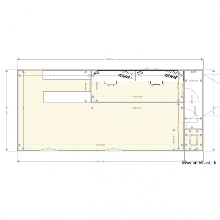 bar ifbc 2. Plan de 0 pièce et 0 m2