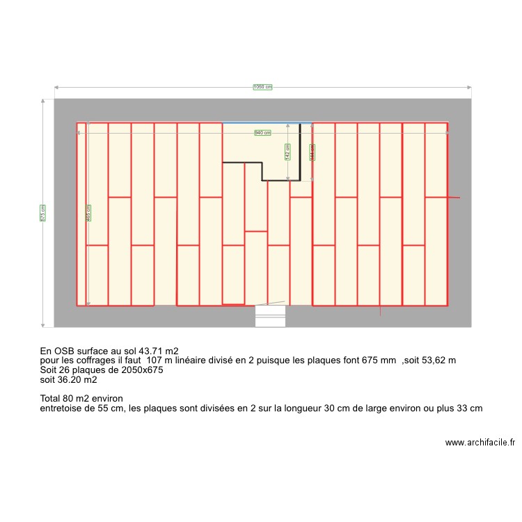 isolation Beauchalot. Plan de 0 pièce et 0 m2