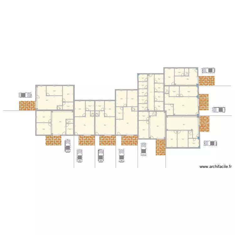 appartement fini. Plan de appartement fini. Plan de