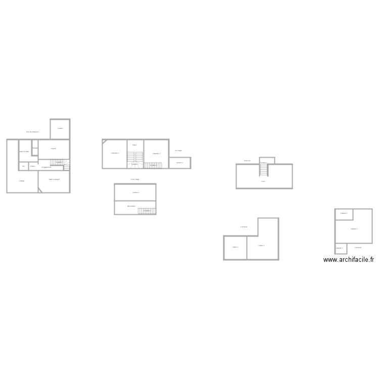 hauvine . Plan de 0 pièce et 0 m2