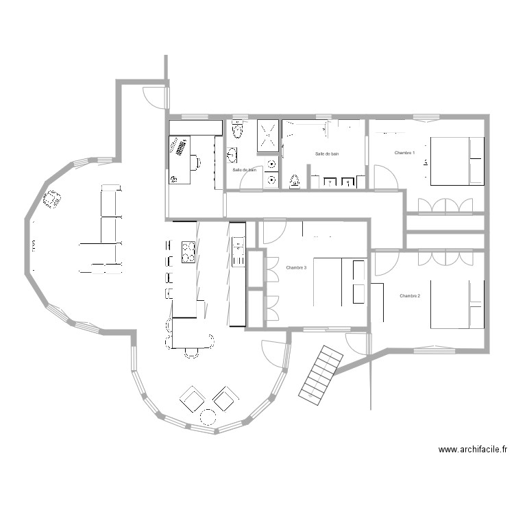 Carisma projet transformation. Plan de 0 pièce et 0 m2