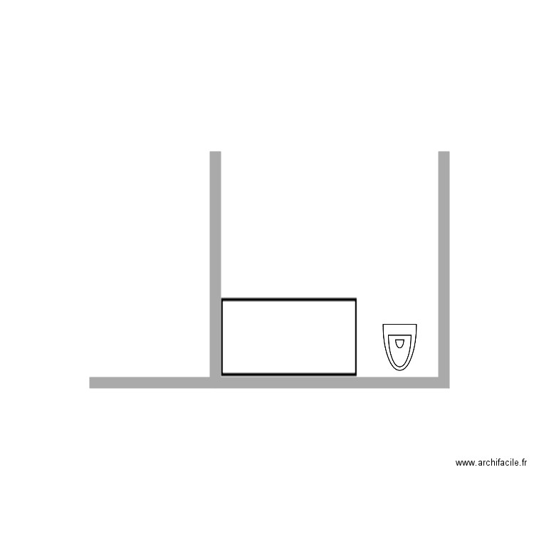 essai lavabo wc. Plan de 0 pièce et 0 m2